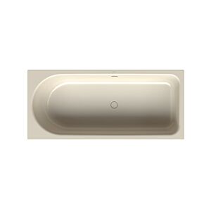 Bette BetteOcean low-line bath 8838-001 pergamon, 180x80x38cm, foot end on the right, overflow at the back