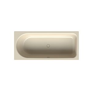 Bette BetteOcean Low-Line Badewanne 8835-006 jasmin, 170x75x38cm, Fußende rechts, Überlauf vorne