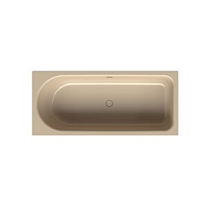 Bette BetteOcean Low-Line Badewanne 8834-003 bahamabeige, 170x75x38cm, Fußende rechts, Überlauf hinten