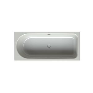 Bette BetteOcean Low-Line Badewanne 8834-002 manhattan, 170x75x38cm, Fußende rechts, Überlauf hinten