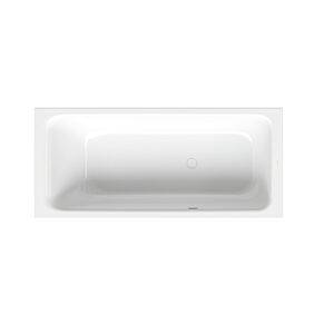 Bette Select Badewanne 3423000PLUS 180 x 80 cm, weiss GlasurPlus, Überlauf vorne