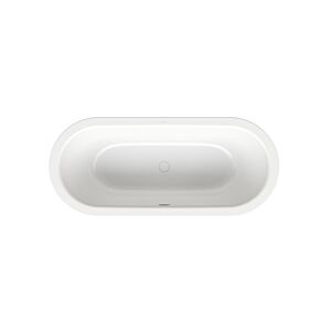 Bette BetteStarlet Flair Oval Badewanne 8772-440PLUS Glasur, snow, 158x68x42cm
