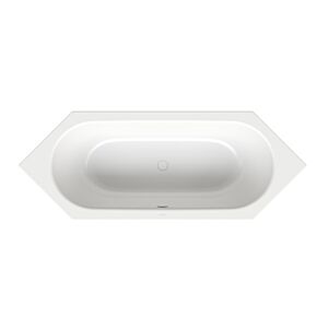 Bette BetteStarlet 6-Eck-Badewanne 2060-440PLUS 200x75x42cm, Glasur, snow