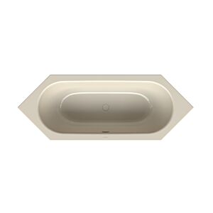 Bette BetteStarlet 6-Eck-Badewanne 2040-001 188 × 70 × 42cm, pergamon
