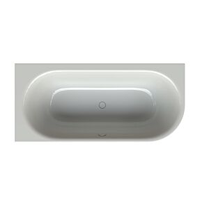 Bette BetteLux Oval silhouette bathtub 3426-002CERVS manhattan, 185x85x45cm