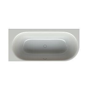 Bette BetteLux Oval silhouette baignoire 3425-002CERVS manhattan, 175x80x45cm