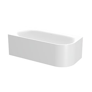 Bette BetteLux Oval silhouette baignoire 3425-004CERVS blanc noble, 175x80x45cm