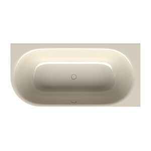 Bette BetteLux Oval silhouette baignoire 3437-001CELVS pergamon, 195x95x45cm