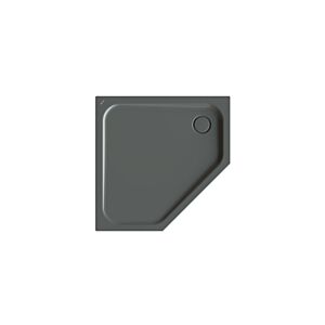 Bette BetteCaro douche 7219-403 100x100x3,5cm, fumée