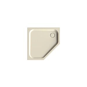 Bette BetteCaro douche 7189-001 90x90x3,5cm, pergamon