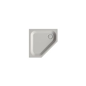 Bette BetteCaro douche 5319-410 80x80x3,5cm, argent