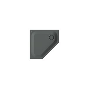 Bette BetteCaro shower tray 5319-403 80x80x3.5cm, smoke