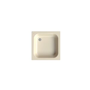 Bette BetteQuinta Duschwanne 5540-001 75x75x15cm, pergamon