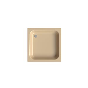 Bette BetteQuinta Duschwanne 5900-003 bahamabeige, 90x90x15cm