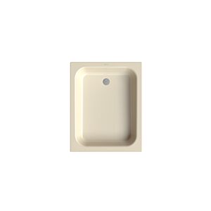 Bette BetteQuinta shower tray 5500-001 pergamon, 100x80x15cm
