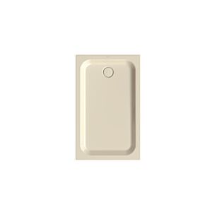 Bette BetteSupra Duschwanne 5787-001AE 130x80x6,5cm, Antirutsch/Pro, pergamon