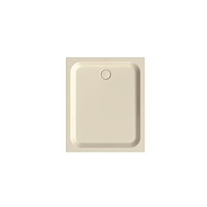 Bette BetteSupra Duschwanne 8670-001AE 120x100x6,5cm, Antirutsch/Pro, pergamon