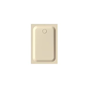 Bette BetteSupra shower tray 5870-006AE 120x80x6.5cm, anti-slip / Pro , jasmine