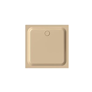Bette BetteSupra shower tray 8744-003AE 110x110x6.5cm, anti-slip / Pro , bahama beige