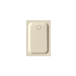 Bette BetteSupra shower tray 8728-001AE 110x75x6.5cm, anti-slip / Pro , pergamon