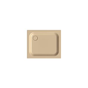 Bette BetteSupra Duschwanne 5770-003T 90x75x6,5cm, Wannenträger, bahamabeige