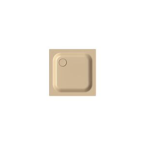 Bette BetteSupra Duschwanne 5530-003AE 75x75x6,5cm, Antirutsch/Pro, bahamabeige