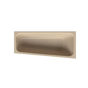 Bette BetteSpace S baignoire 1140-003PLUS 170x75x42cm, coin droit, vernis, beige Bahama