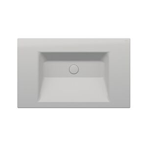 Bette BetteAqua Einbau-Waschtisch A071-410PW 80x49,5cm, PW, silver
