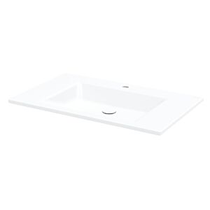 Bette Lavabo encastré BetteAqua A071-004HLW1 80x49,5cm, HLW1, edelweiß