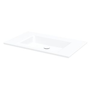 Bette BetteAqua Einbau-Waschtisch A071-004PW 80x49,5cm, PW, edelweiß