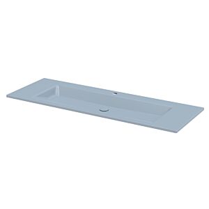 Bette BetteAqua Einbau-Waschtisch A072-418HLW1 140x49,5cm, HLW1, blue satin