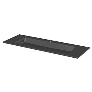 Bette Lavabo encastré BetteAqua A072-401HLW1 140x49,5cm, HLW1, anthracite