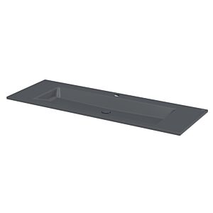 Bette Lavabo encastré BetteAqua A072-400HLW1 140x49,5cm, HLW1, corbeau