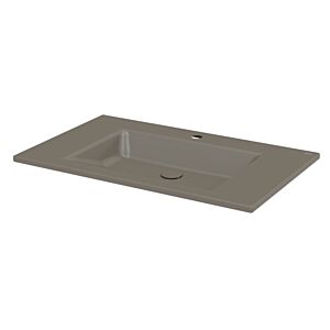 Bette Lavabo encastré BetteAqua A071-404HLW1,PW 80x49,5cm, HLW1,PW, graphite