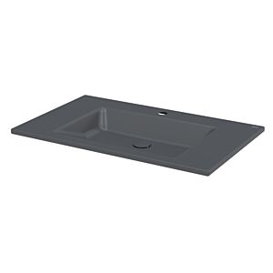 Bette Lavabo encastré BetteAqua A071-400HLW1,PW 80x49,5cm, HLW1,PW, corbeau