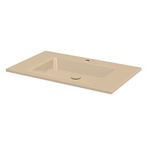 Bette BetteAqua Einbau-Waschtisch A071-003HLW1,PW 80x49,5cm, HLW1,PW, bahamabeige