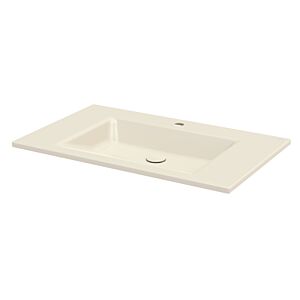 Bette Lavabo encastré BetteAqua A071-001HLW1 80x49,5cm, HLW1, pergamon