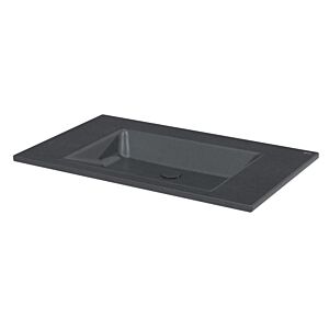 Bette BetteAqua Einbau-Waschtisch A071-790 80x49,5cm, Midnight