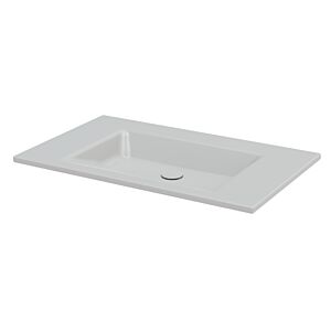 Bette Lavabo encastré BetteAqua A071-410 80x49,5cm, argent