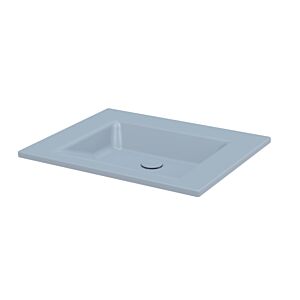 Bette BetteAqua Einbau-Waschtisch A070-418 60x49,5cm, blue satin