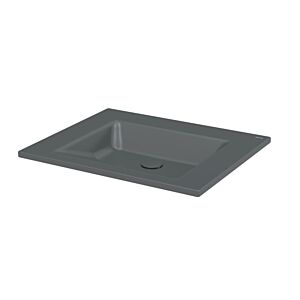 Bette Lavabo encastré BetteAqua A070-403PW 60x49,5cm, PW, fumée