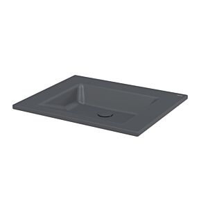 Bette Lavabo encastré BetteAqua A070-400 60x49,5cm, corbeau