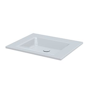 Bette BetteAqua Einbau-Waschtisch A070-002 60x49,5cm, manhattan