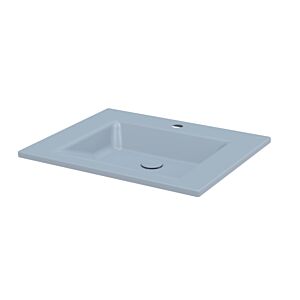 Bette BetteAqua Einbau-Waschtisch A070-418HLW1,PW 60x49,5cm, HLW1,PW, blue satin
