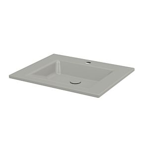 Bette BetteAqua built-in washbasin A070-416HLW1 60x49.5cm, HLW1, stone