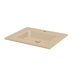 Bette Lavabo encastré BetteAqua A070-003HLW1 60x49,5cm, HLW1, beige bahama