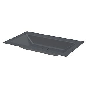 Bette Loft Einbau-Waschtisch A230-400PW 80x49,5x10cm, PW, raven