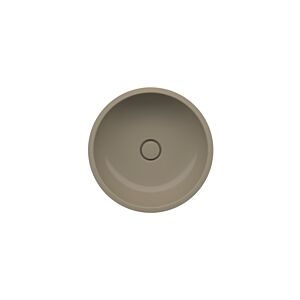 Bette Lavabo encastré BetteBalance A247-417PW 43,5x43,5x12,3cm, PW, noisette