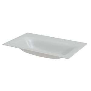 Bette BetteLux Einbau-Waschtisch A161-410PW 80 x 49,5 cm, PW, silver