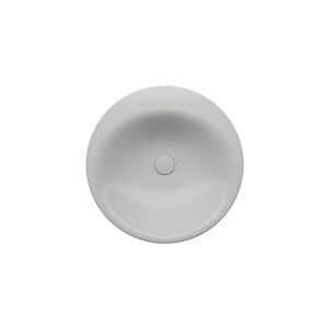 Bette BetteLux Oval vasque à encastrer A220-410 50 x 50 cm, argent